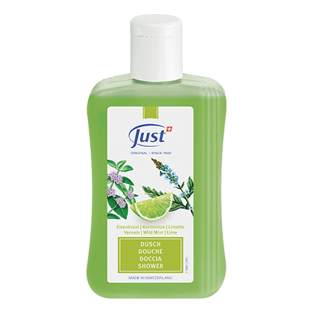 Sprchový gel sporýš, máta, limetka – produkt Just Nahrin