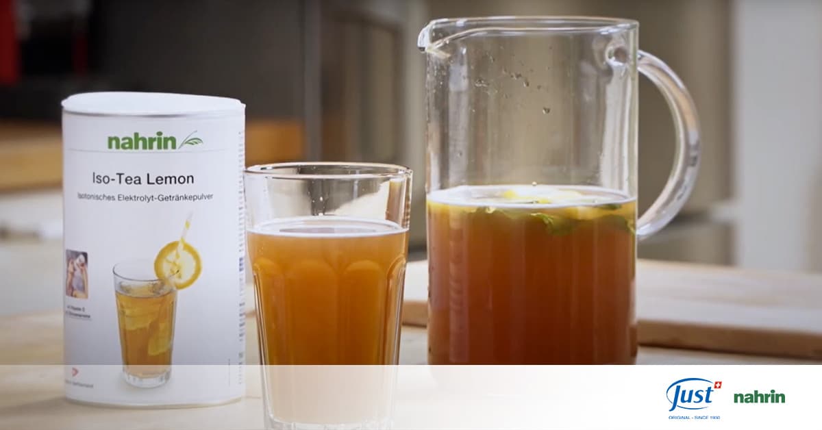 Osvěžující iso-tea lemon