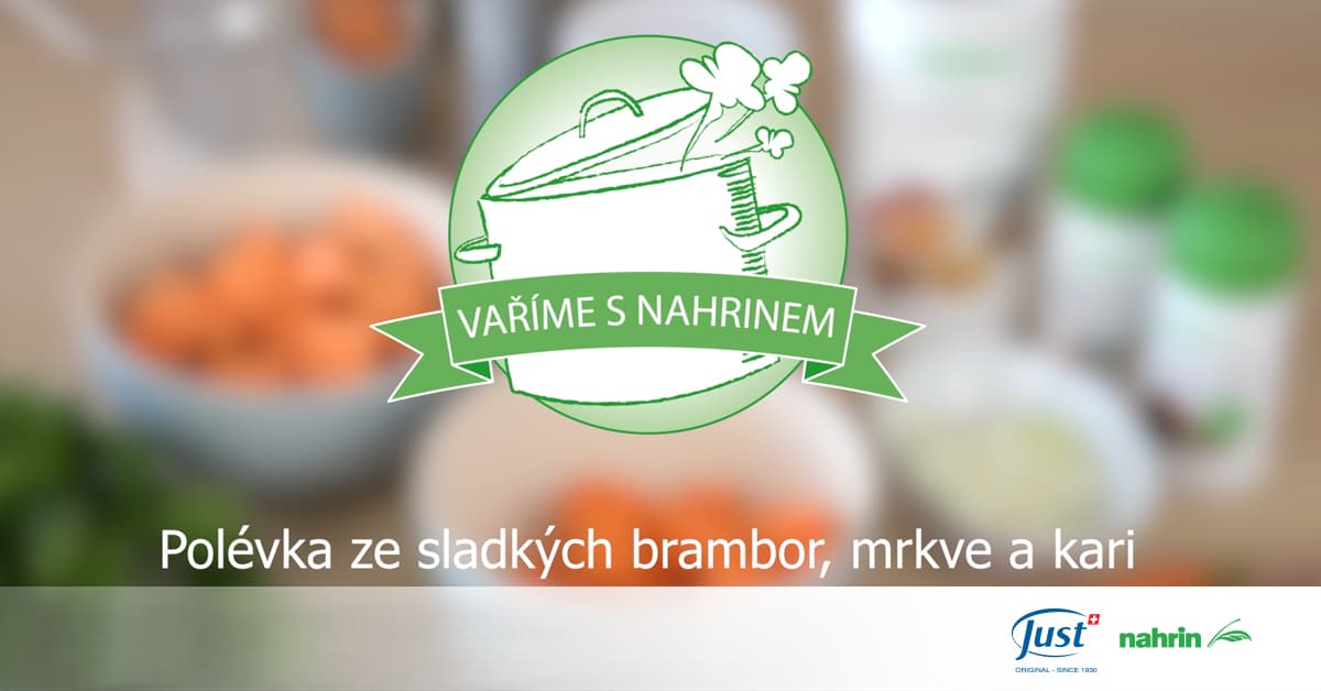 Video recept na polévku ze sladkých brambor