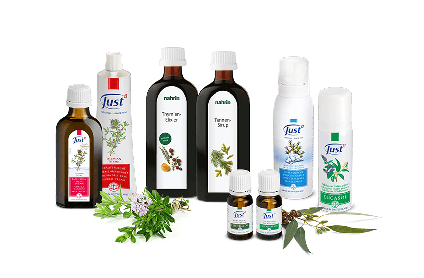 Kategorie produktů JUST a Nahrin
